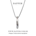 Simple Rectangular Pendant Necklace Fashion for Men