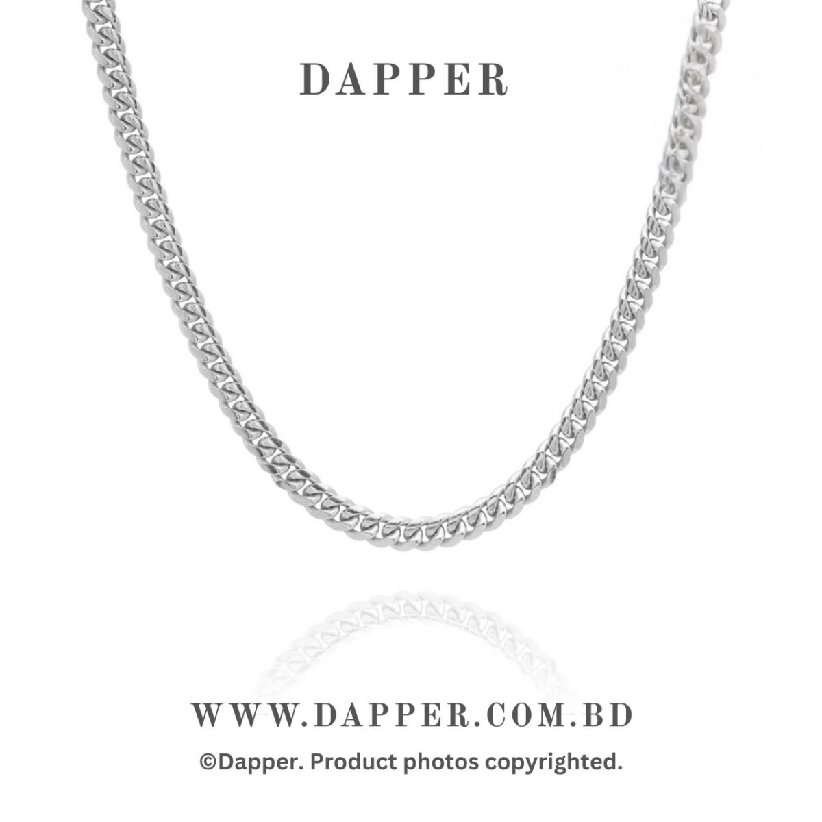 Stainless Steel Cuban Link Chain For Man - Image 1