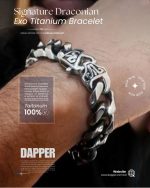 Signature Titanium Bracelet + With Free 1 Piece Perfume  (Limited Edition) - Image 2