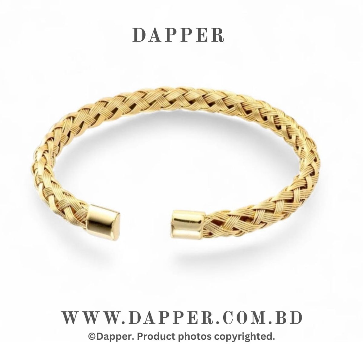 3pcs Set Luxury Roman Number 316L Stainless Steel Cuff Bracelet for Mens - Image 4